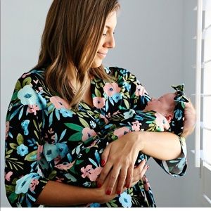 Milkmaid Goods Bella Butterfly Mommy Robe Medium